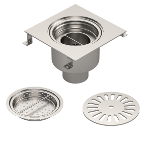 Plakali yer suzgeci anti-bakteriyel alttan damla PAC-30-5-PLP-F-DD - 3